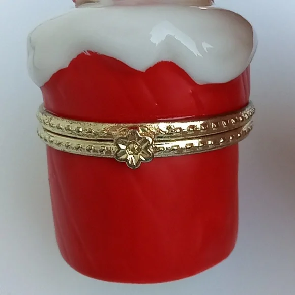 Vintage Ceramic Angel Trinket Box - Picture 6 of 16